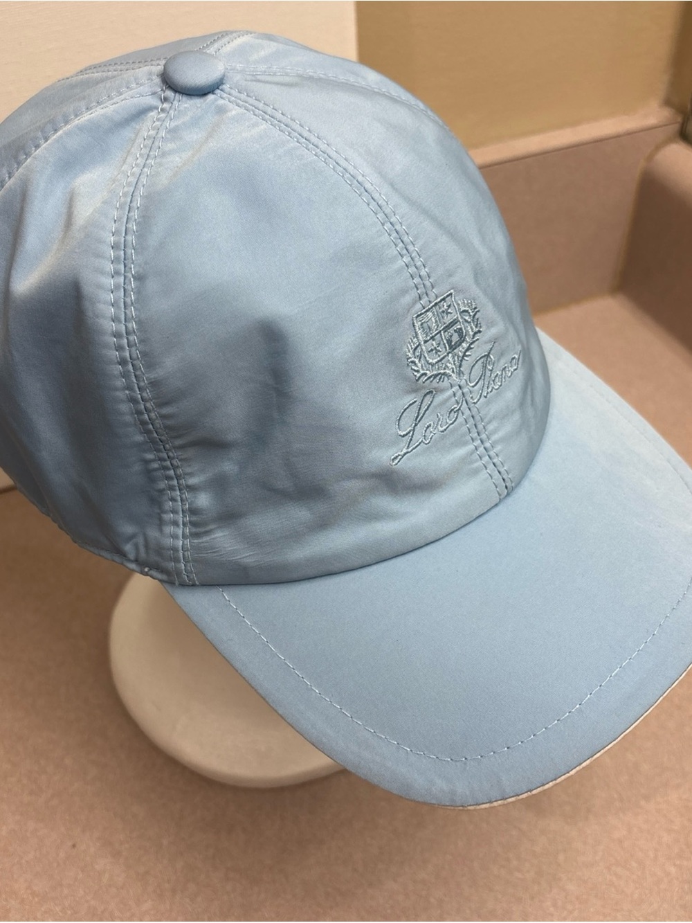 Loro Piana Storm System Sky Blue Baseball Cap Used Excellent Condition Medium - Picture 3 of 9